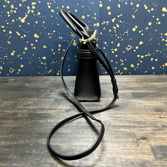 Michael Kors Karla Small East West Leather Satchel - Picture 4 of 5